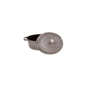 boutique STAUB Cocotte Fonte Ovale 27 Cm Gris Graphite 3,2 L 7