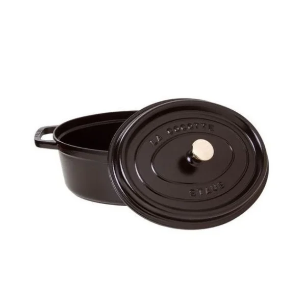 à prix d'occasion STAUB Cocotte Fonte Ovale 31 Cm Noir Mat 5,5 L 3