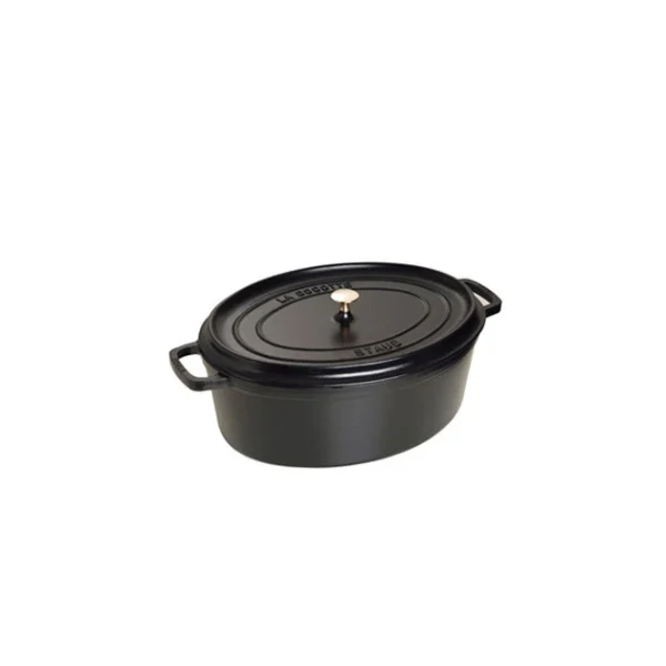 à prix d'occasion STAUB Cocotte Fonte Ovale 31 Cm Noir Mat 5,5 L 1
