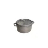 soldes officiel STAUB Cocotte Fonte Ronde 16 Cm Gris Graphite 1,2 L 22