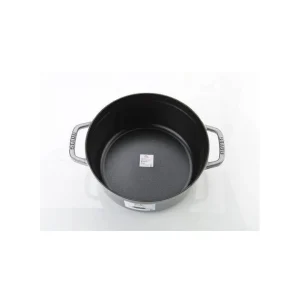 STAUB Cocotte Fonte Ronde 22 Cm Gris Graphite 2,6 L garantie de qualité 6