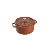 mode pas cher STAUB Cocotte Fonte Ronde 24 Cm Cannelle Majolique 3,8 L 10