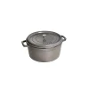 STAUB Cocotte Fonte Ronde 24 Cm Gris Graphite 3,8 L magasin en ligne france 17