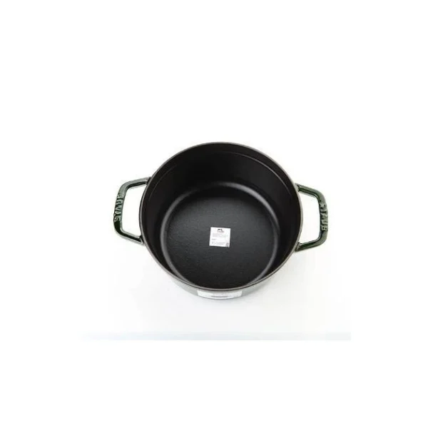 STAUB Cocotte Fonte Ronde 24 Cm Vert Basilic Majolique 3,8 L prix de gros 3
