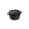 STAUB Cocotte Fonte Ronde 26 Cm Noir Mat 5,2 L boutique 10