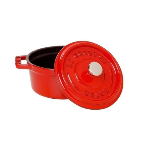 STAUB Cocotte Fonte Ronde 28 Cm Rouge Cerise 6,7 L magasin en ligne 3