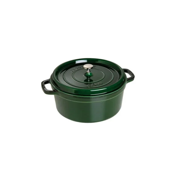 magasin STAUB Cocotte Fonte Ronde 28 Cm Vert Basilic Majolique 6,7 L 1