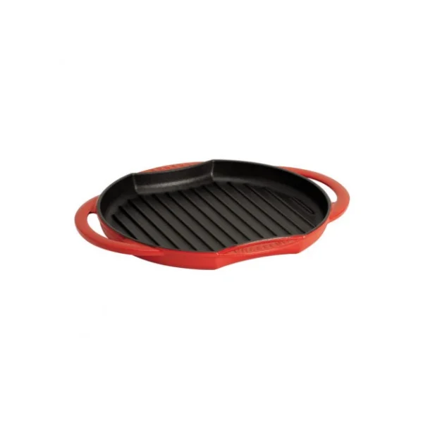 Sun Gril En Fonte Rond 26 Cm Rubis Chasseur en france 1