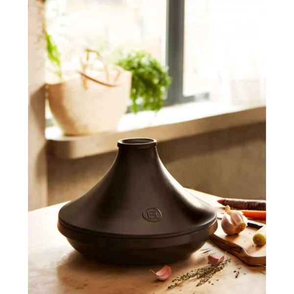 vente à bas prix Plat à Tajine En Céramique 27,5 Cm Ardoise Delight Emile Henry 6