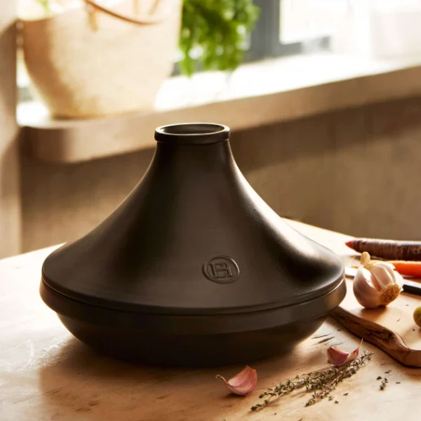 vente à bas prix Plat à Tajine En Céramique 27,5 Cm Ardoise Delight Emile Henry 8