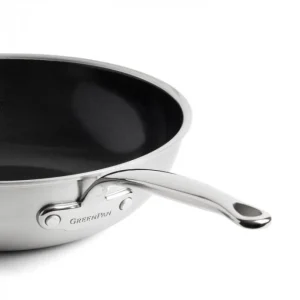 Les achats en ligne Wok Inox Ø 30 Cm PREMIERE GreenPan 11